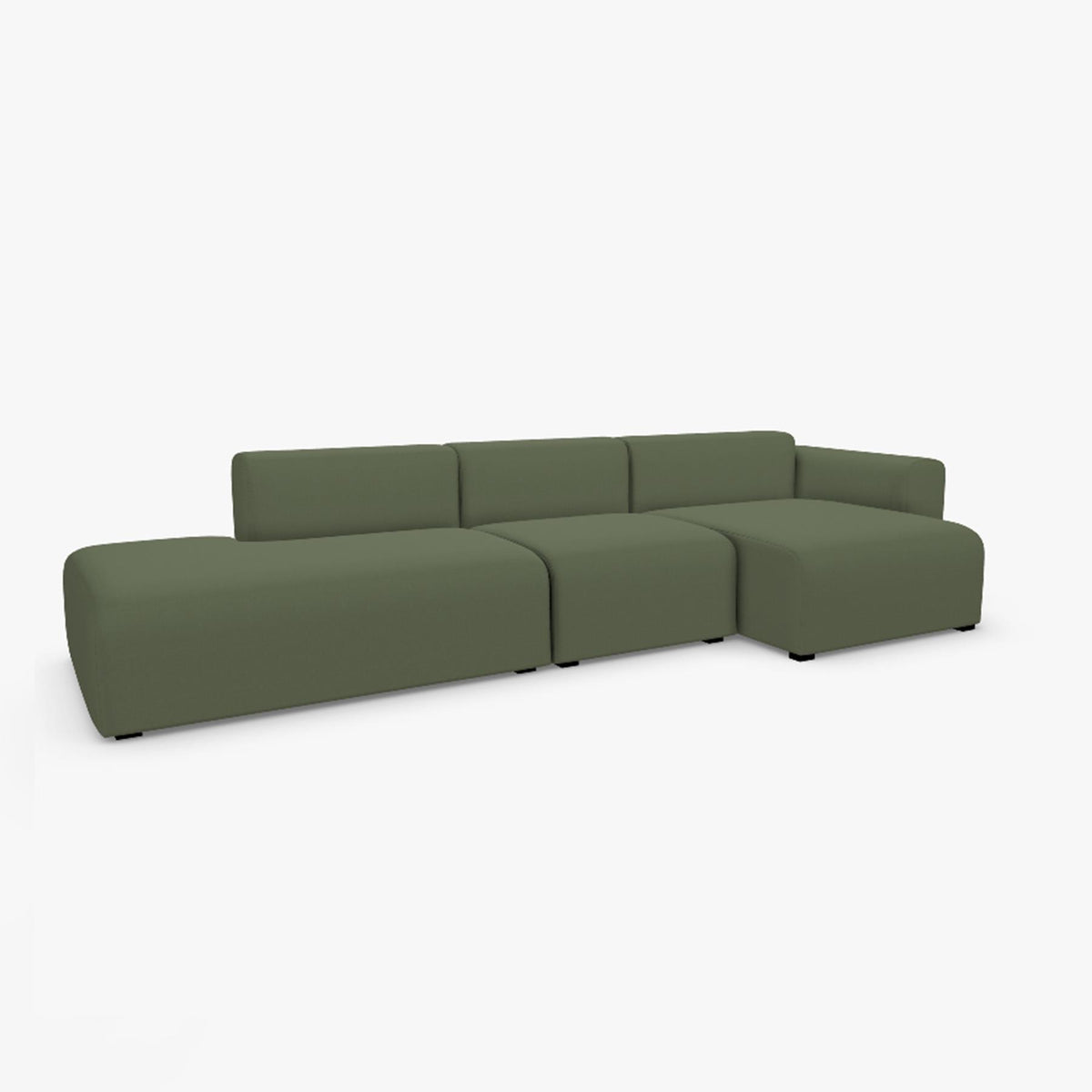 HAY Mags Sofa 3+ Seater Combination 4 Right