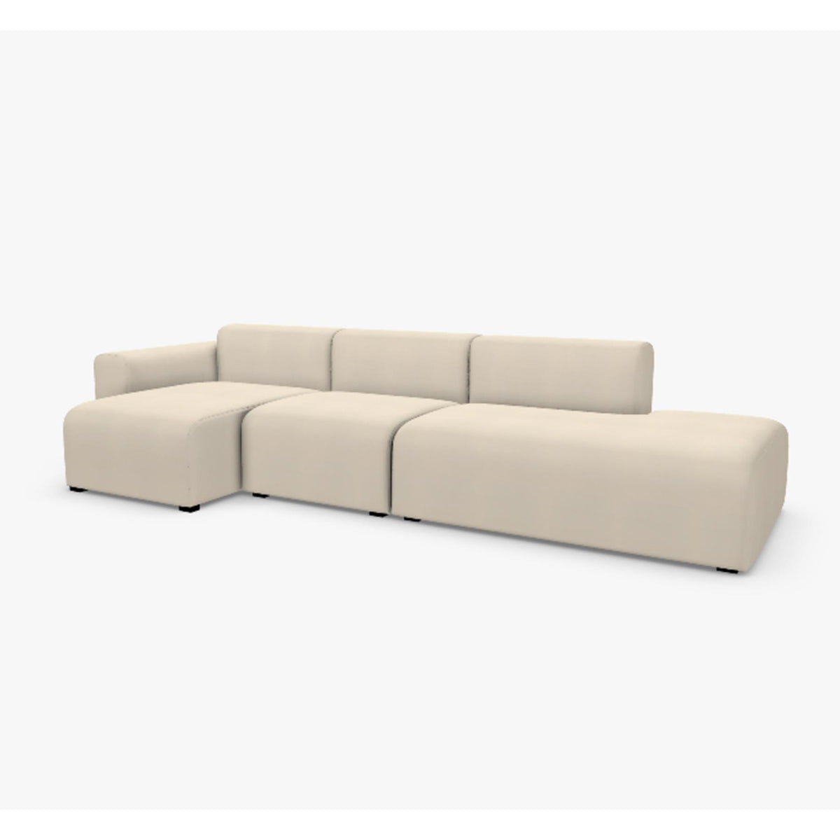 HAY Mags Sofa 3+ Seater Combination 3 Left