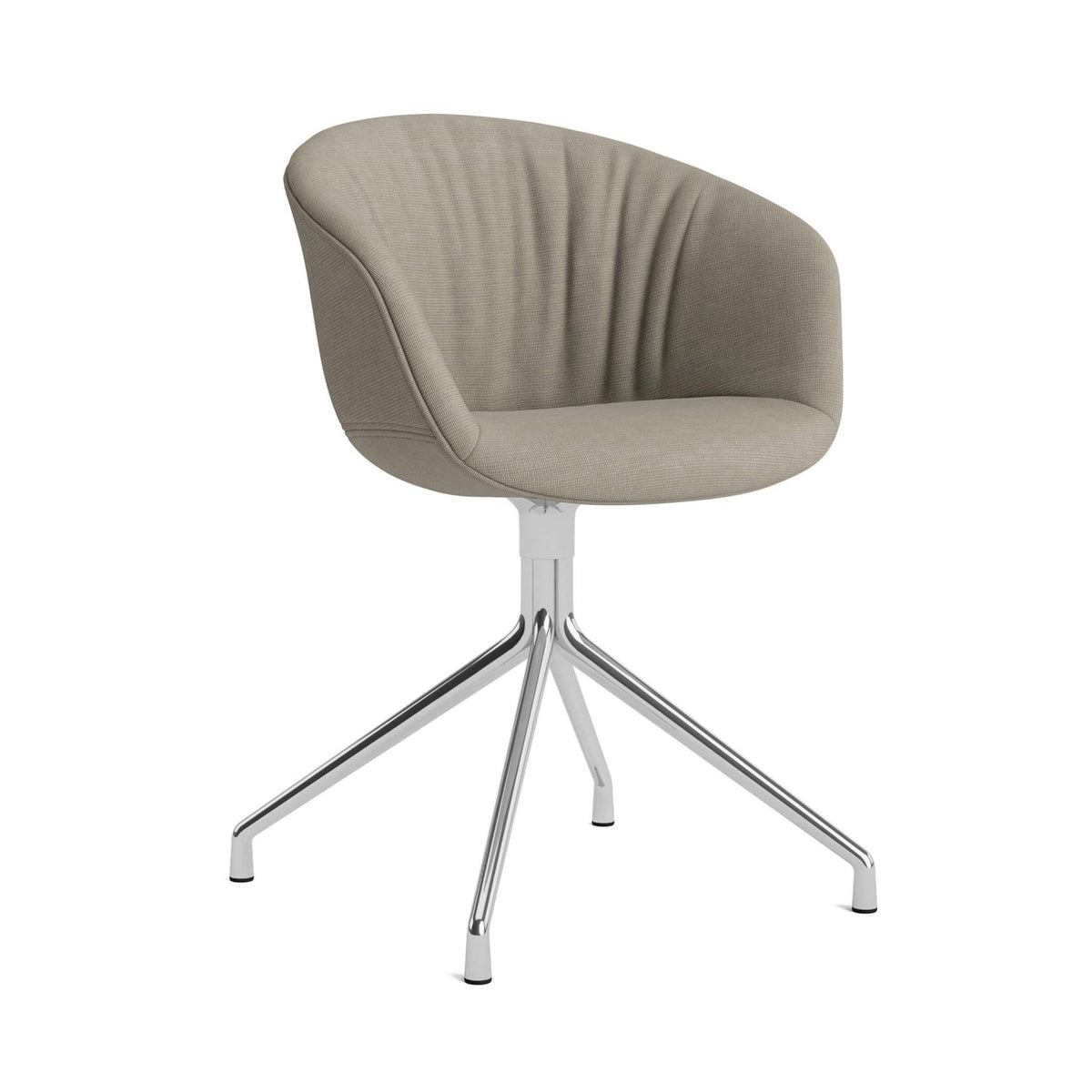 HAY AAC 20 Chair, Soft Upholstery 4 Star Swivel Base Standard Glider