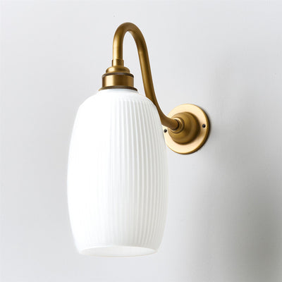 Old School Electric Gillespie Swan Arm Wall Light