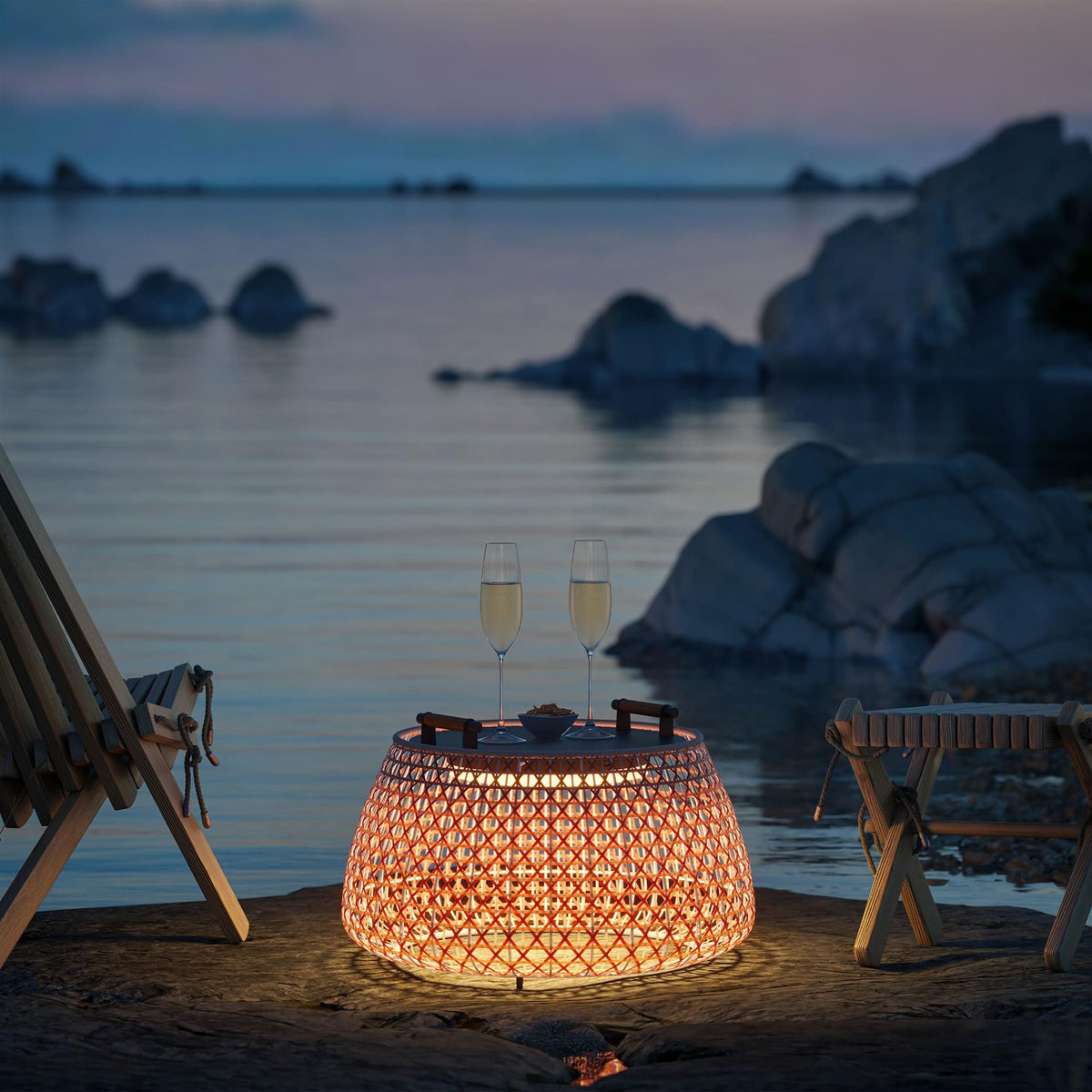 Bover Nans Bag Outdoor Floor Lamp
