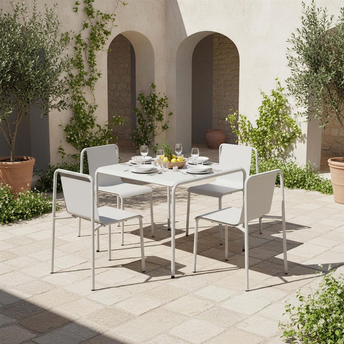 TIPTOE Panorama Outdoor Dining Set - Small - Curated by Holloways of Ludlow