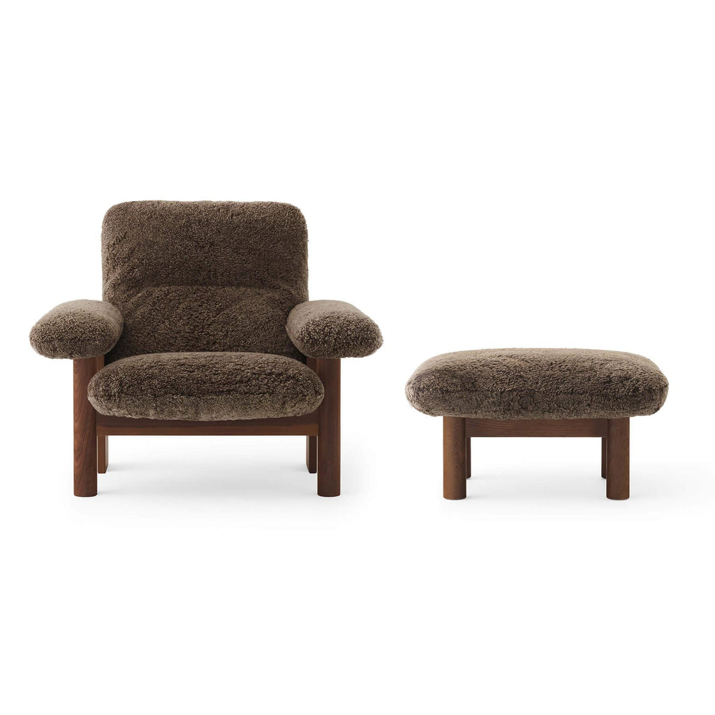 Audo Copenhagen Brasilia Lounge Chair & Ottoman