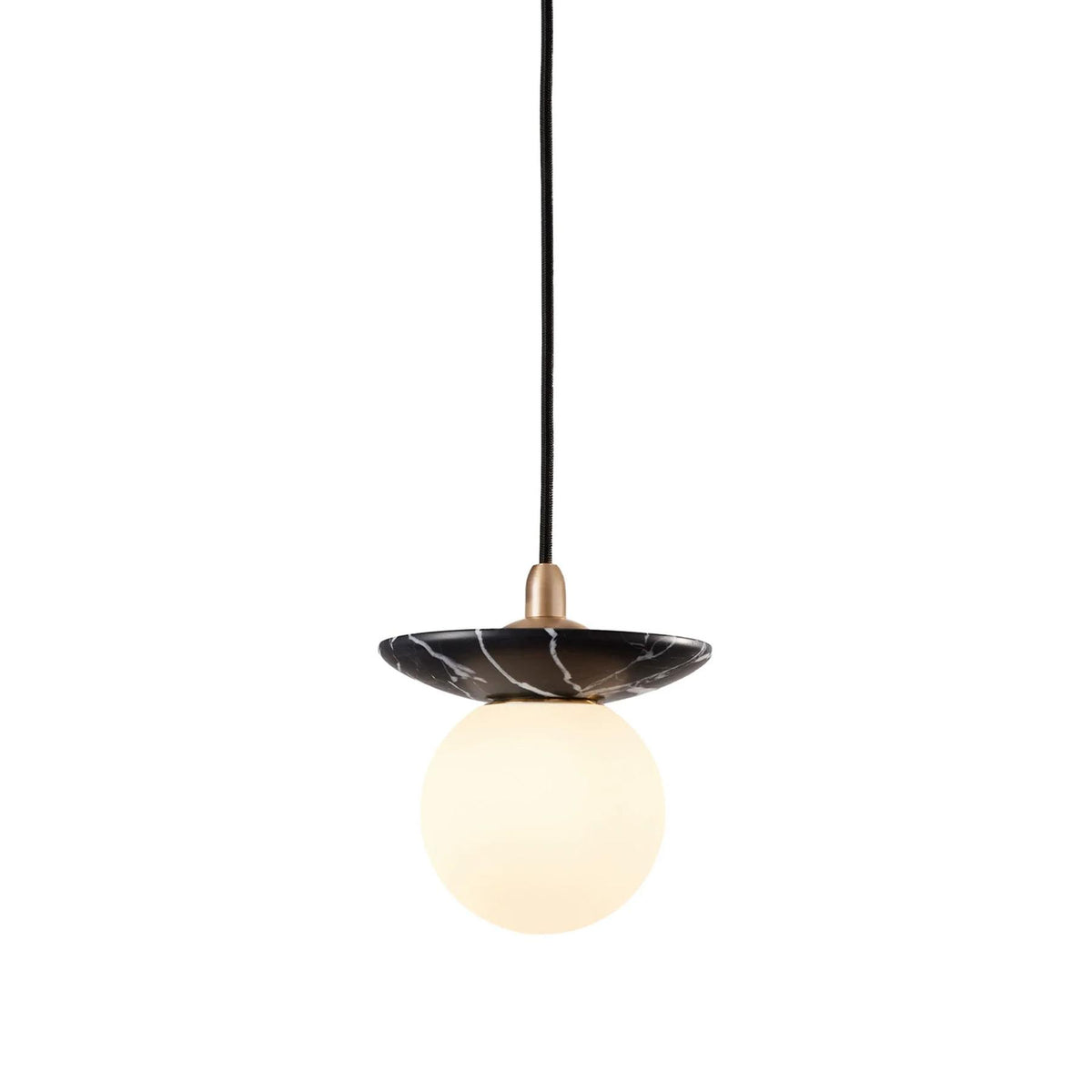 J. Adams Orbit Stone Pendant Light