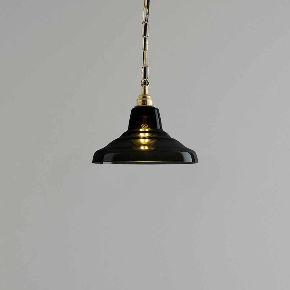 Davey Glass School Pendant Light
