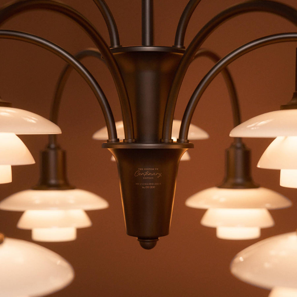 Louis Poulsen PH 1/1 Chandelier Centenary Edition 9