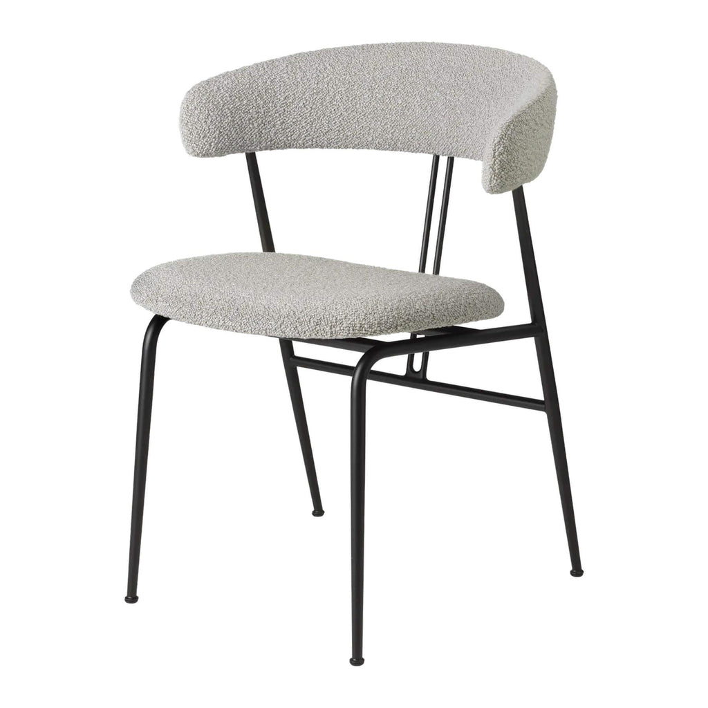 Ex-Display GUBI Violin Dining Chair Fully Upholstered - Karakorum Dedar 004