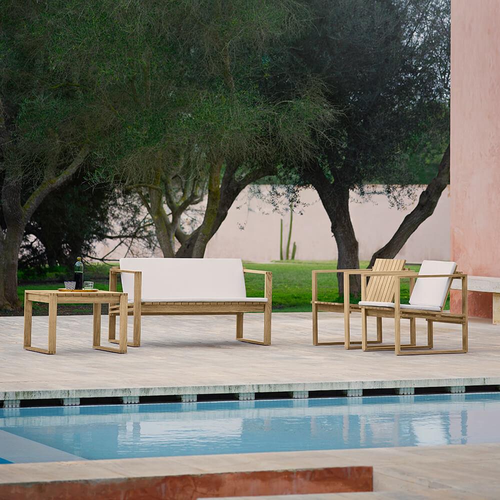 Carl Hansen & Son BK Outdoor Lounge Set - Curated by Holloways of Ludlow