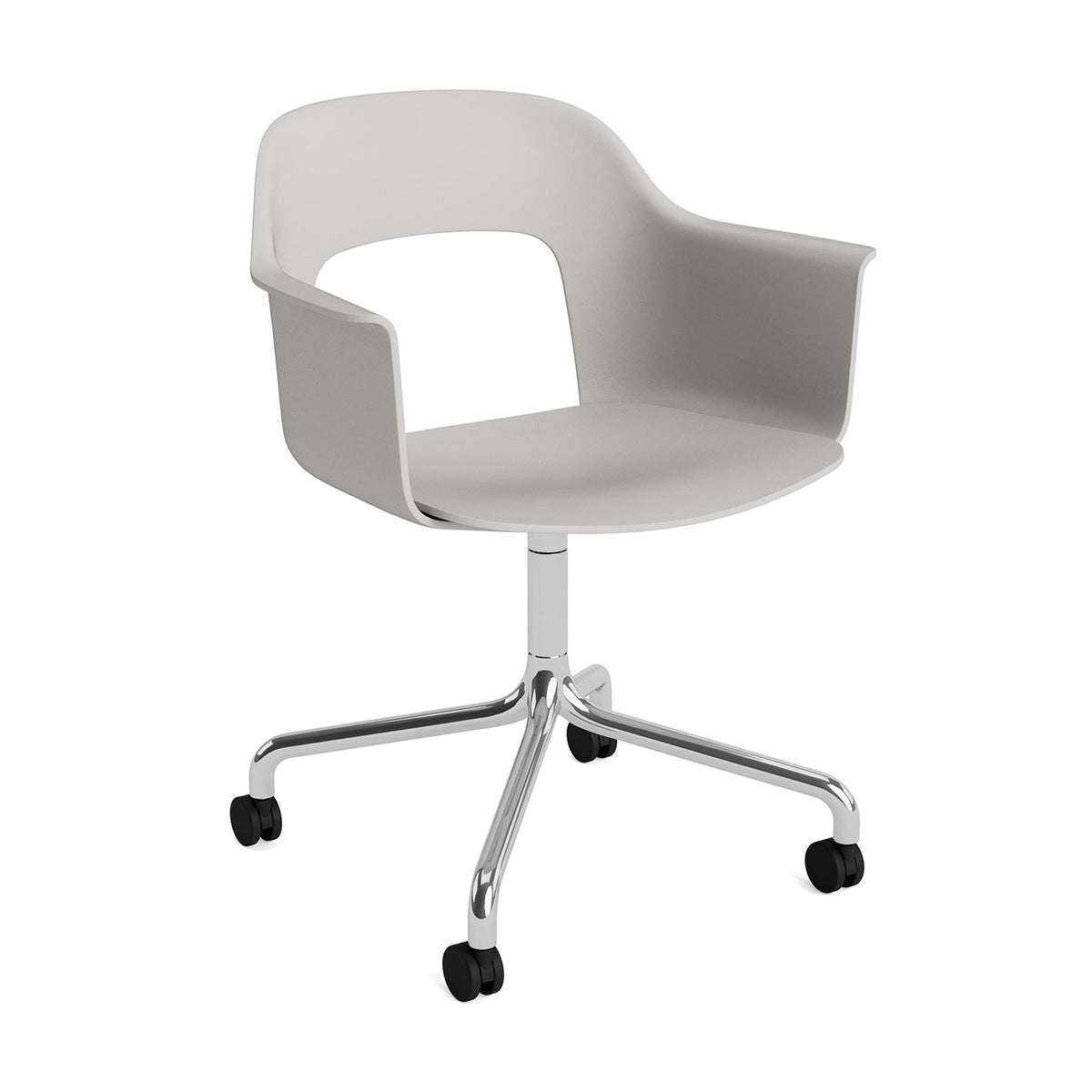HAY Layout Armchair 261 with 4 Star Swivel Wheel Base