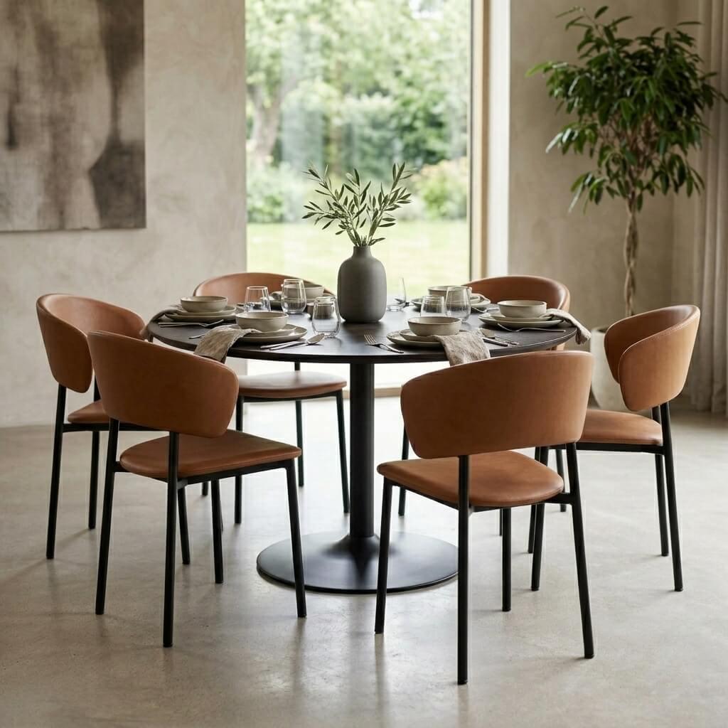 Fredericia Plan Armchair with Metal Legs, Fully Upholstered