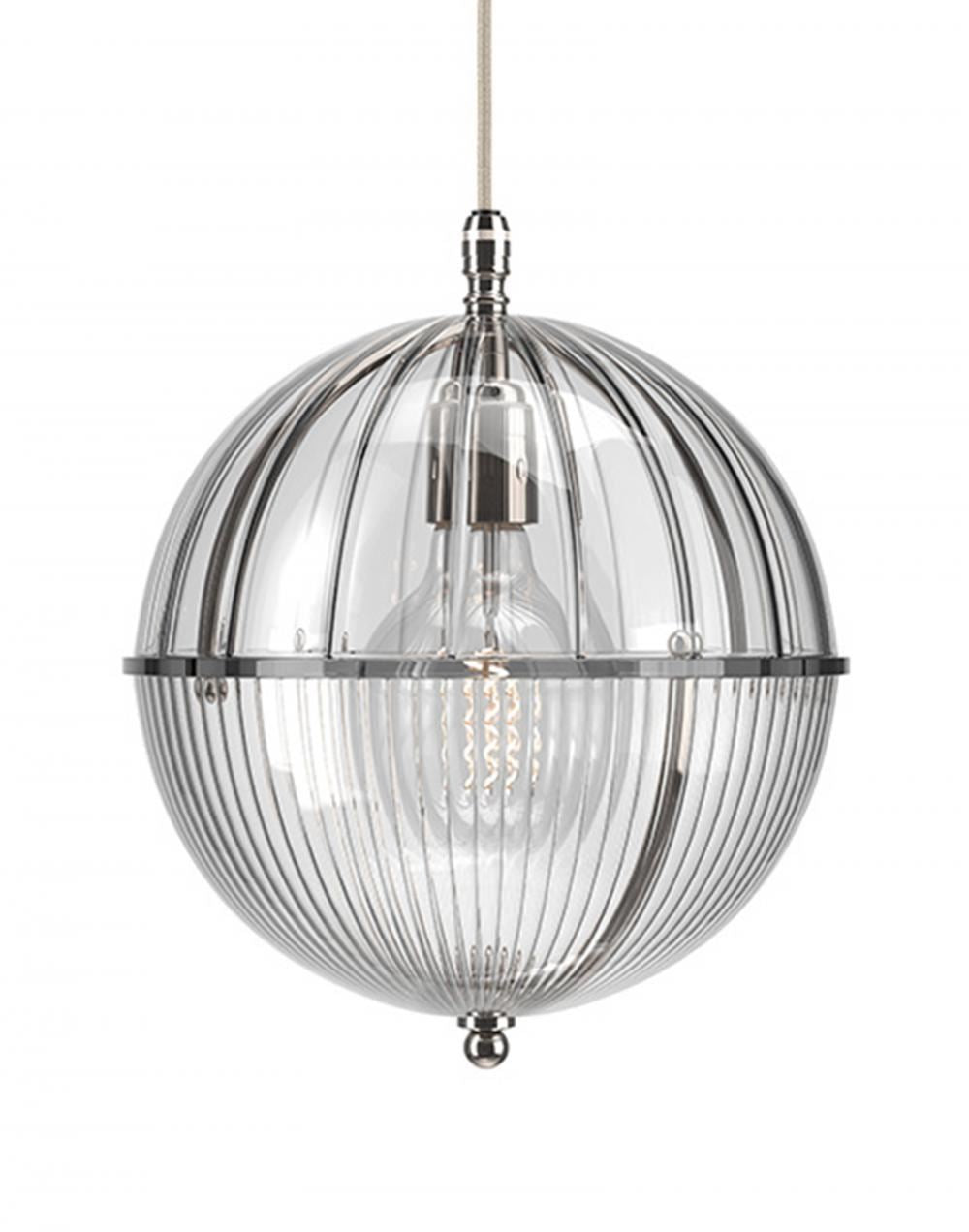 Fritz Fryer Grafton Globe Pendant Light