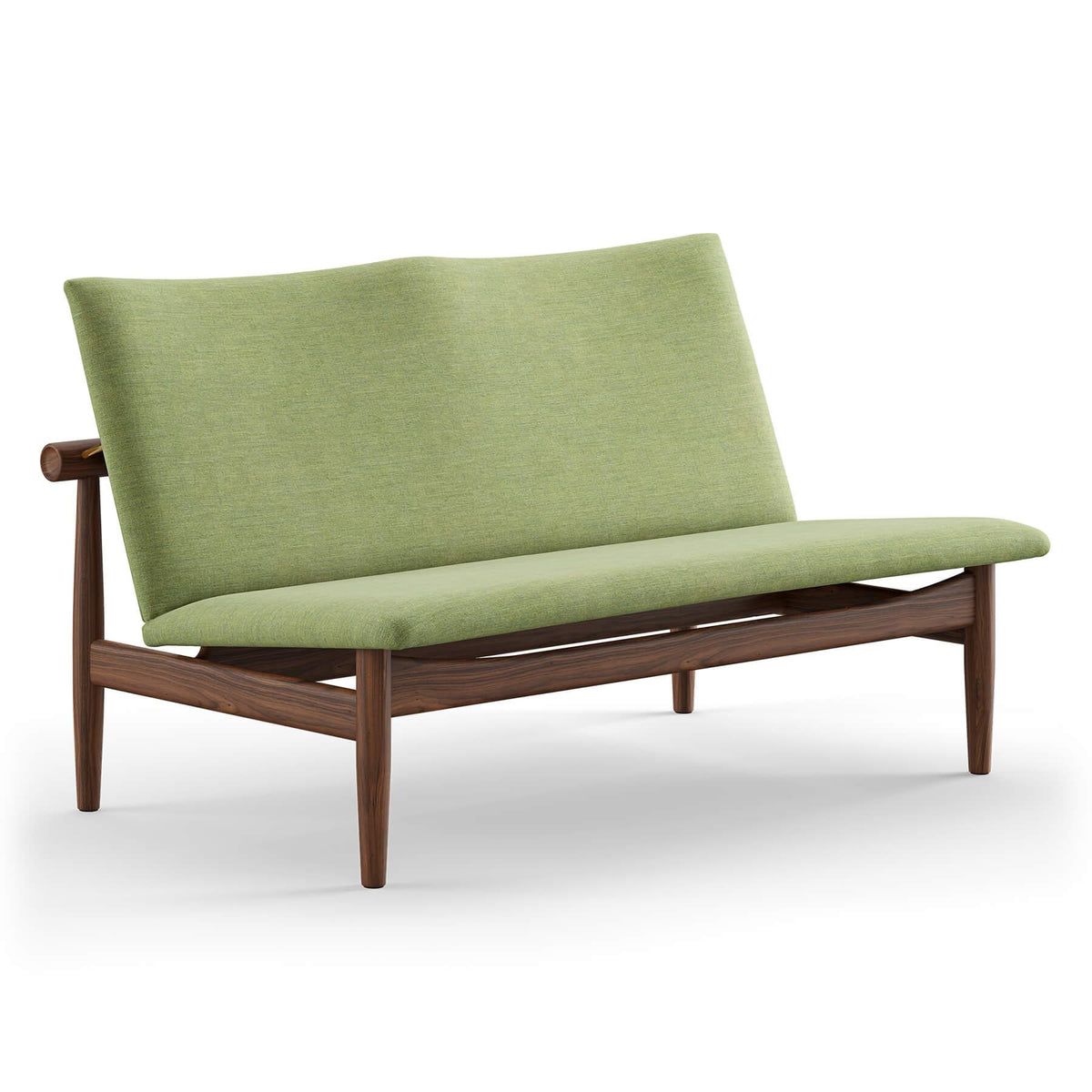 Finn Juhl The Japan 2 Seater Sofa in Walnut