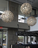 David Trubridge Floral Pendant Light