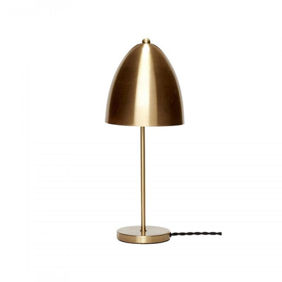Hubsch Cap Table Lamp - Brass
