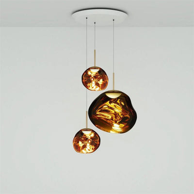 Tom Dixon Melt Trio System Round Cluster Pendant Light