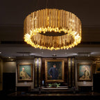 Tom Kirk Lighting Facet Chandelier