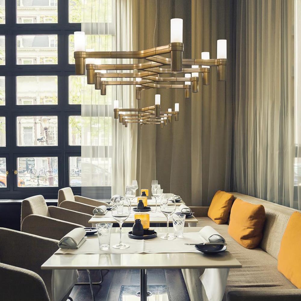 Nemo Crown Plana Linea Pendant Light
