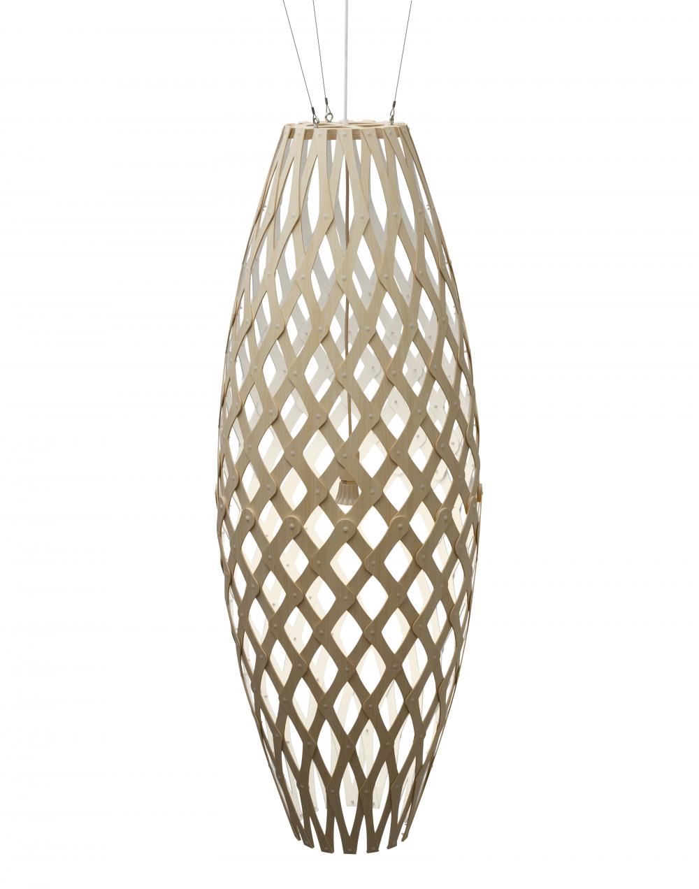 David Trubridge Hinaki Pendant Light Coloured - 1 Side