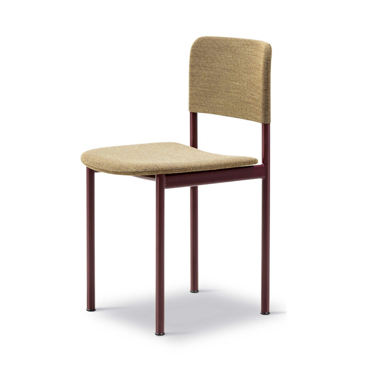 Fredericia Plan Dining Chair with Metal Legs, Fully Upholstered