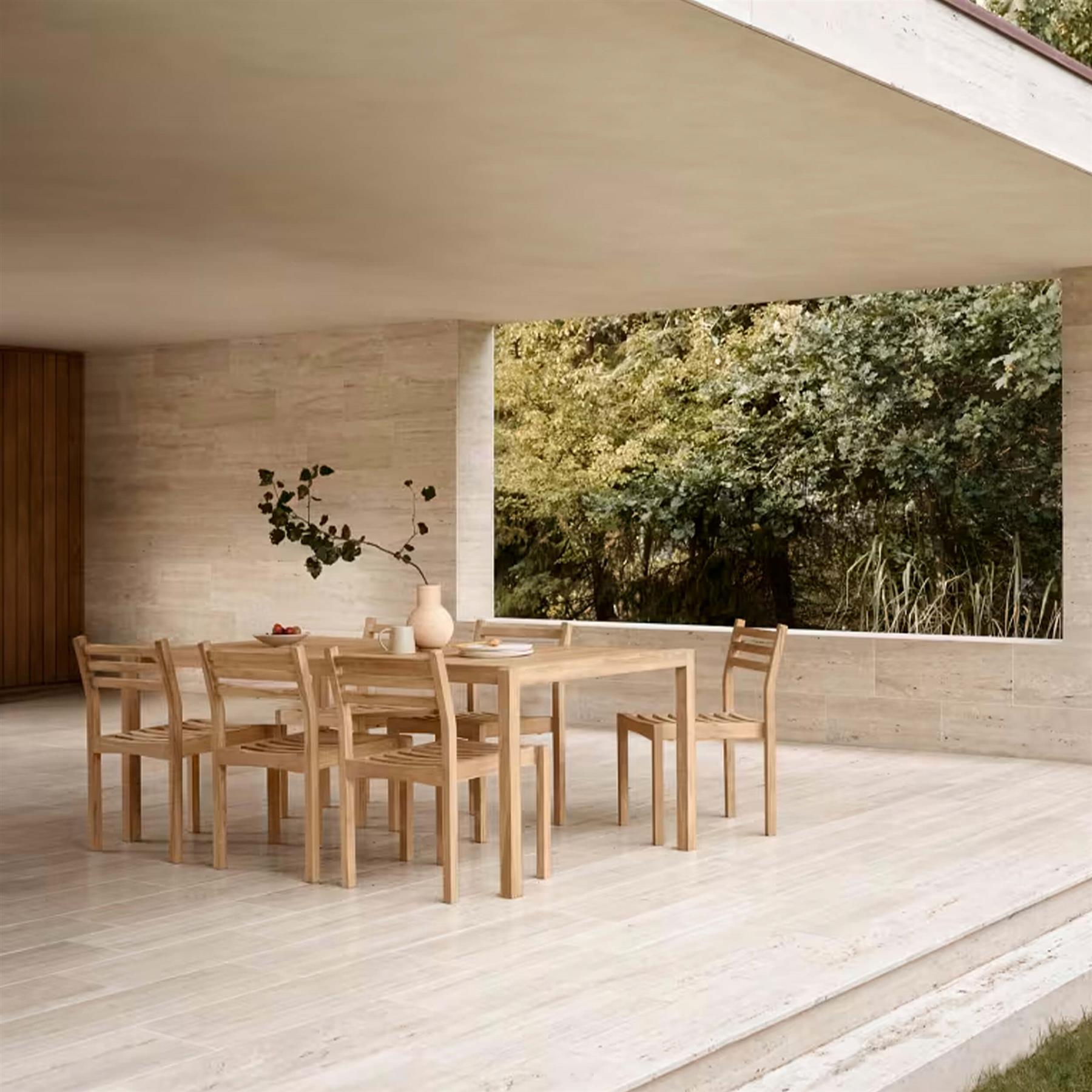 Carl Hansen & Son AH901 Rectangle Outdoor Dining Table