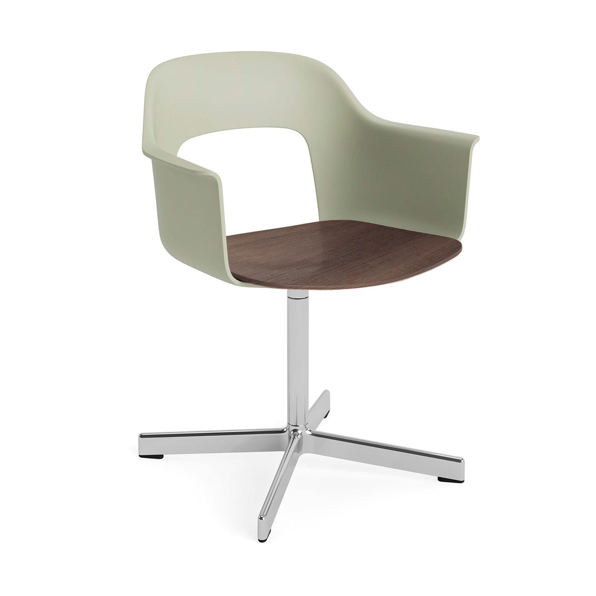 HAY Layout Armchair 232 with 4 Star Swivel Base