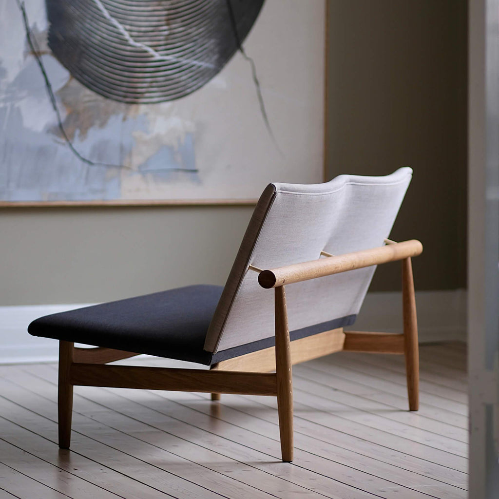 Finn Juhl The Japan 2 Seater Sofa in Dark Oiled Oak