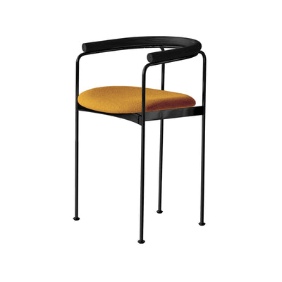 DK3 Baia Counter Stool with Wooden Back