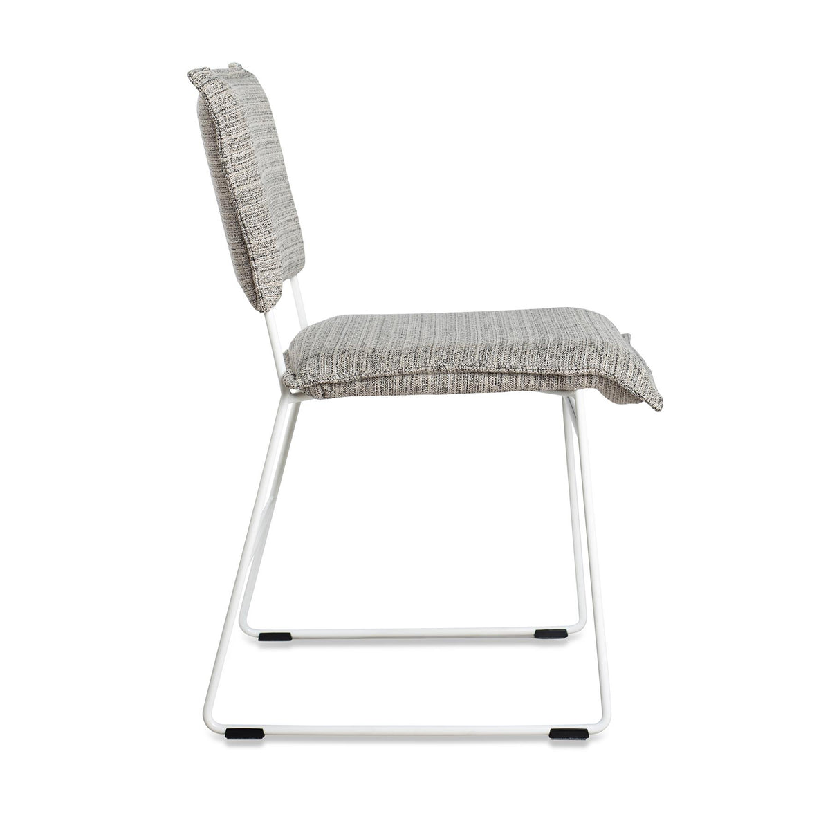 Jess Designs Norman Garden Chair without Arms - Melbourne Grind Fabric