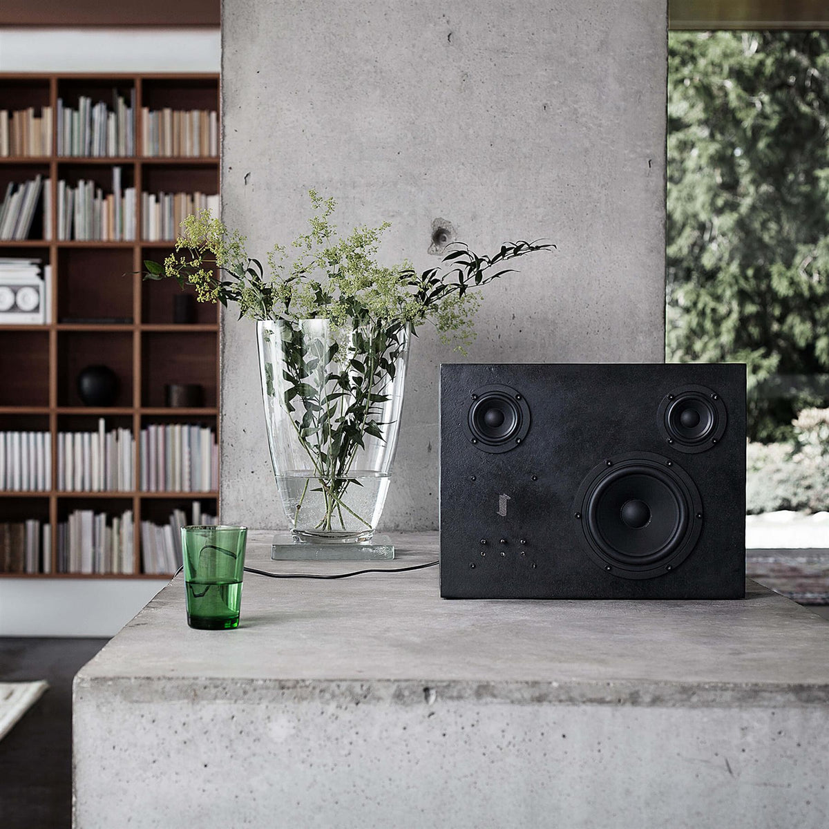 Transparent Steel Speaker