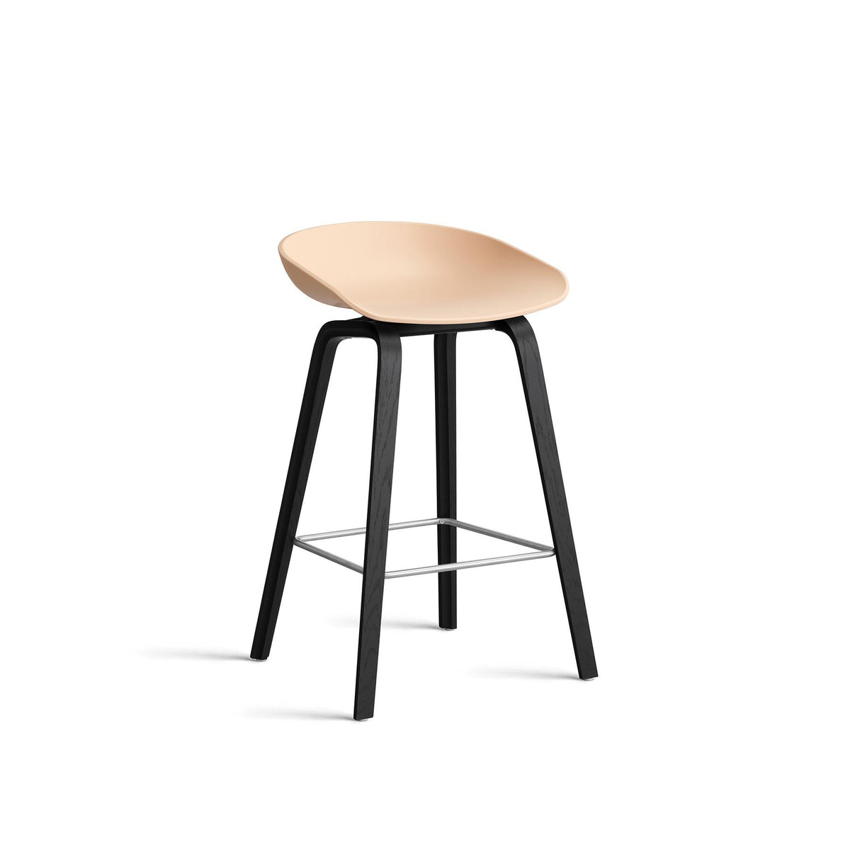 HAY About a Stool 32 Felt Gliders Breakfast Bar Stool