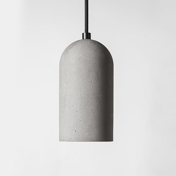 Ex-Display Bento U pendant light - Concrete - black aluminium