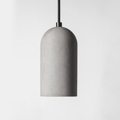 Ex-Display Bento U pendant light - Concrete - black aluminium