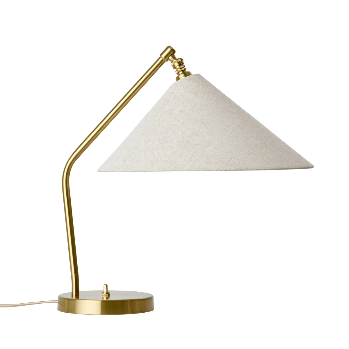 GUBI Grashoppa Lamp with Fabric Shade
