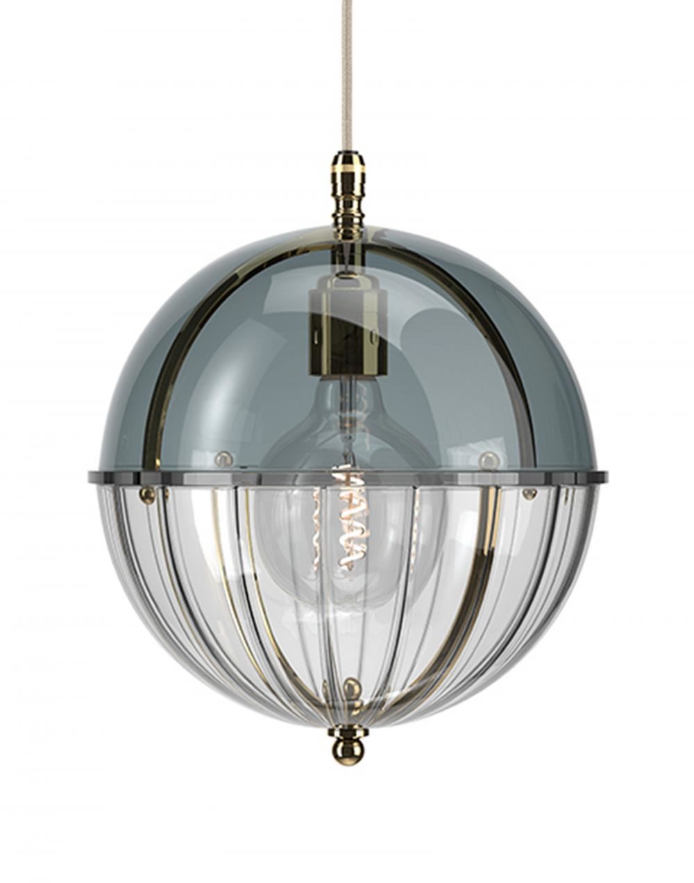 Fritz Fryer Grafton Globe Pendant Light