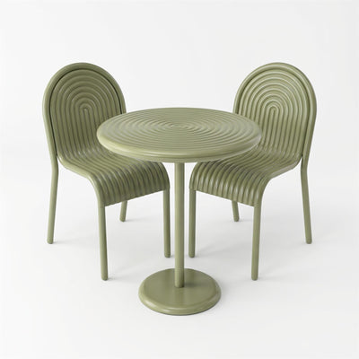 Tom Dixon Groove Garden Bistro Set - Curated by Holloways of Ludlow