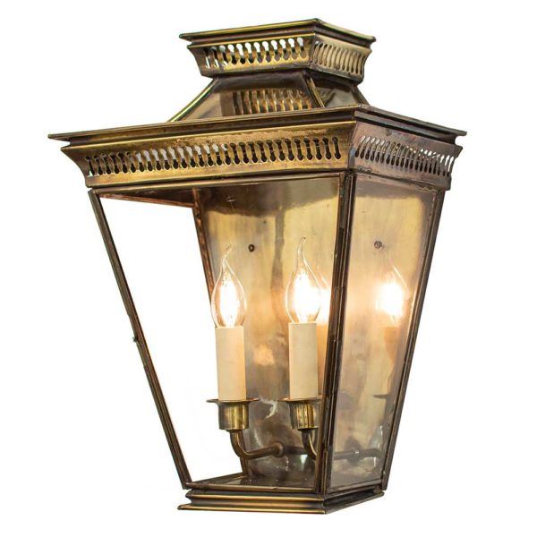 Limehouse Pagoda Flush Passage Lamp