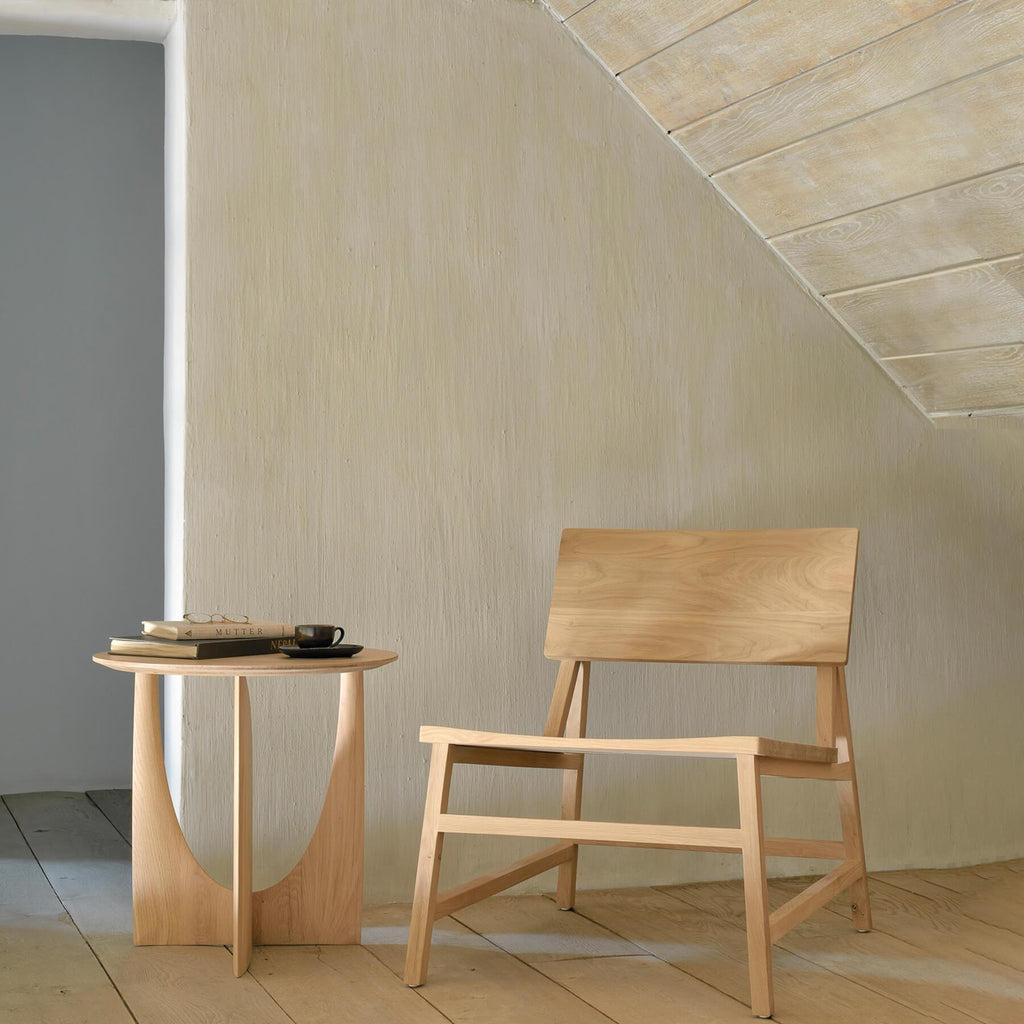 Ethnicraft Geometric Side Table
