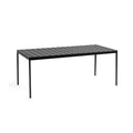 Outlet HAY Balcony Garden Furniture Dining Table - Large, Anthracite