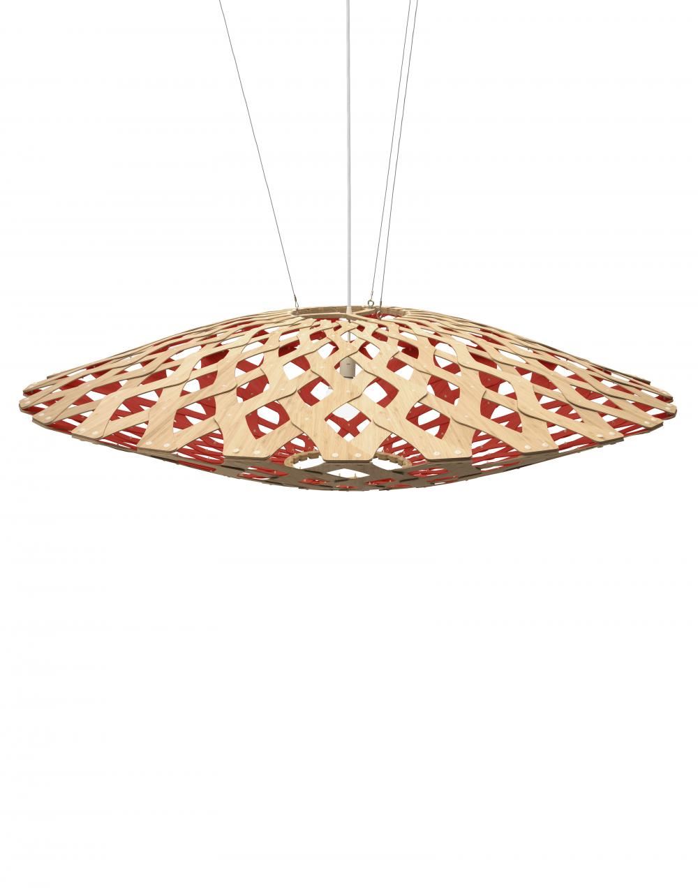 David Trubridge Flax Pendant Light Coloured - 1 Side