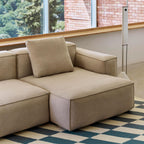 HAY Mags Soft 3+ Seater Sofa Low Armrest with Removable Cover Combination 4 Right
