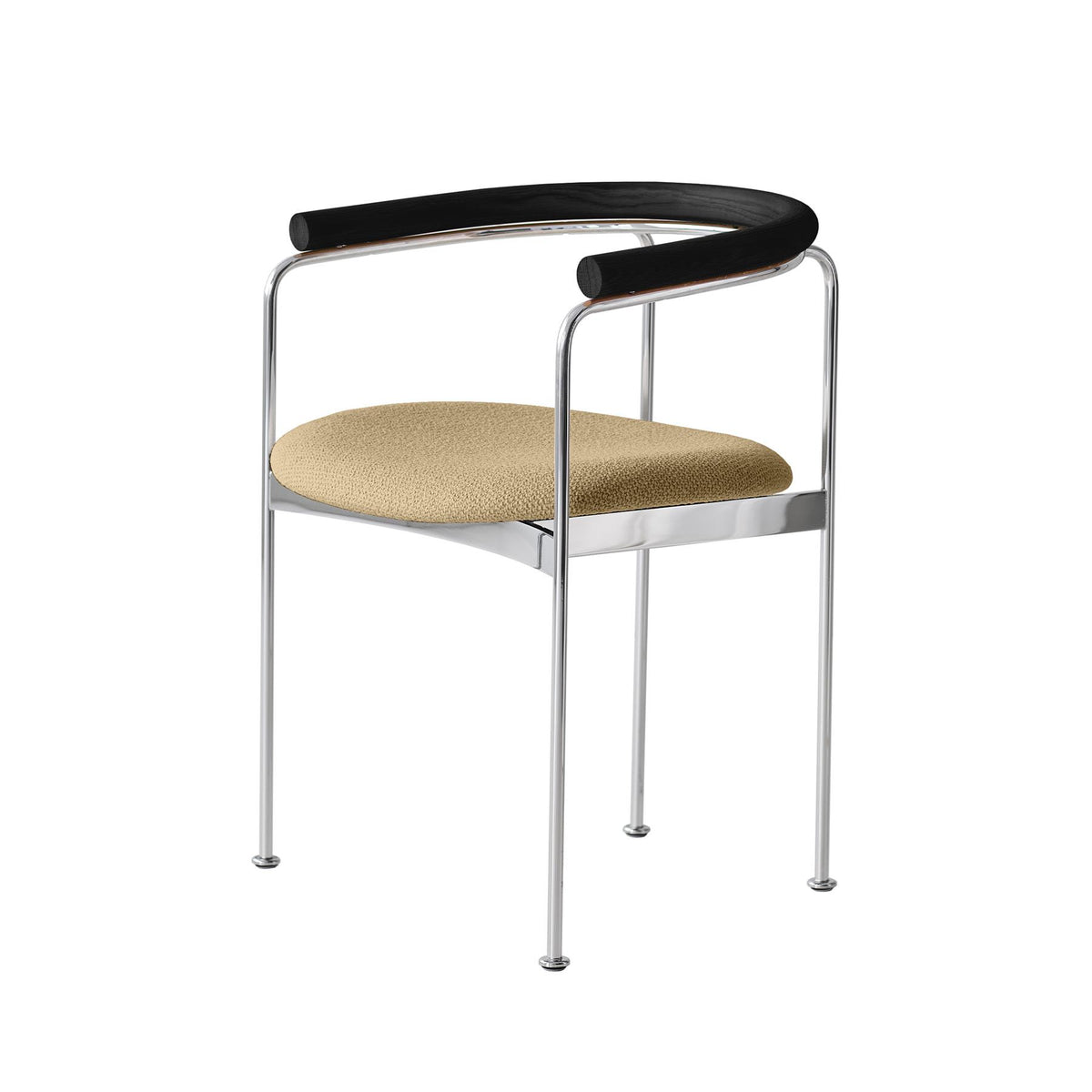 DK3 Baia Chair with Wooden Back