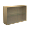 DK3 Royal 18 Cabinet High with 2 Glass Sliding Doors