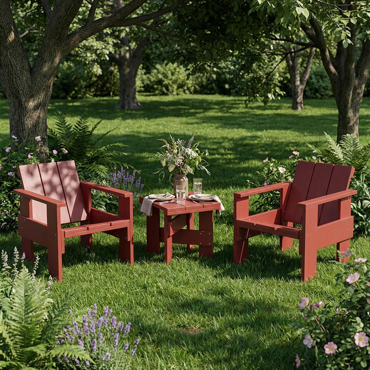 HAY Crate Garden Lounge Set - Curated by Holloways of Ludlow