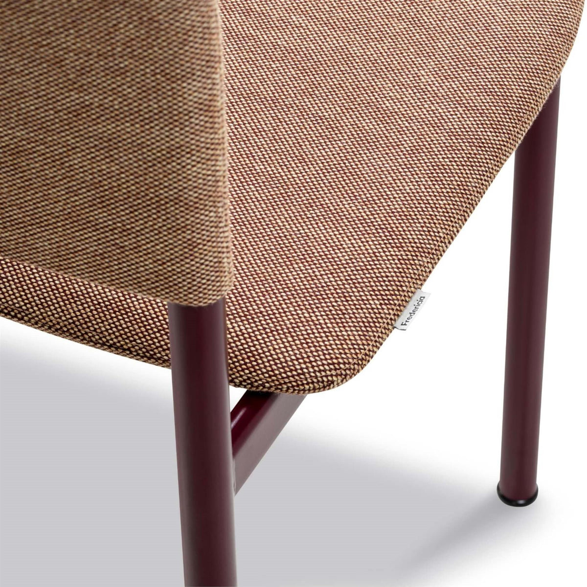 Fredericia Plan Dining Chair with Metal Legs, Fully Upholstered