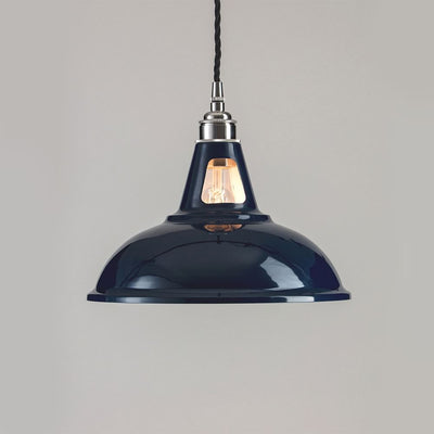 Old School Electric Factory Pendant Light