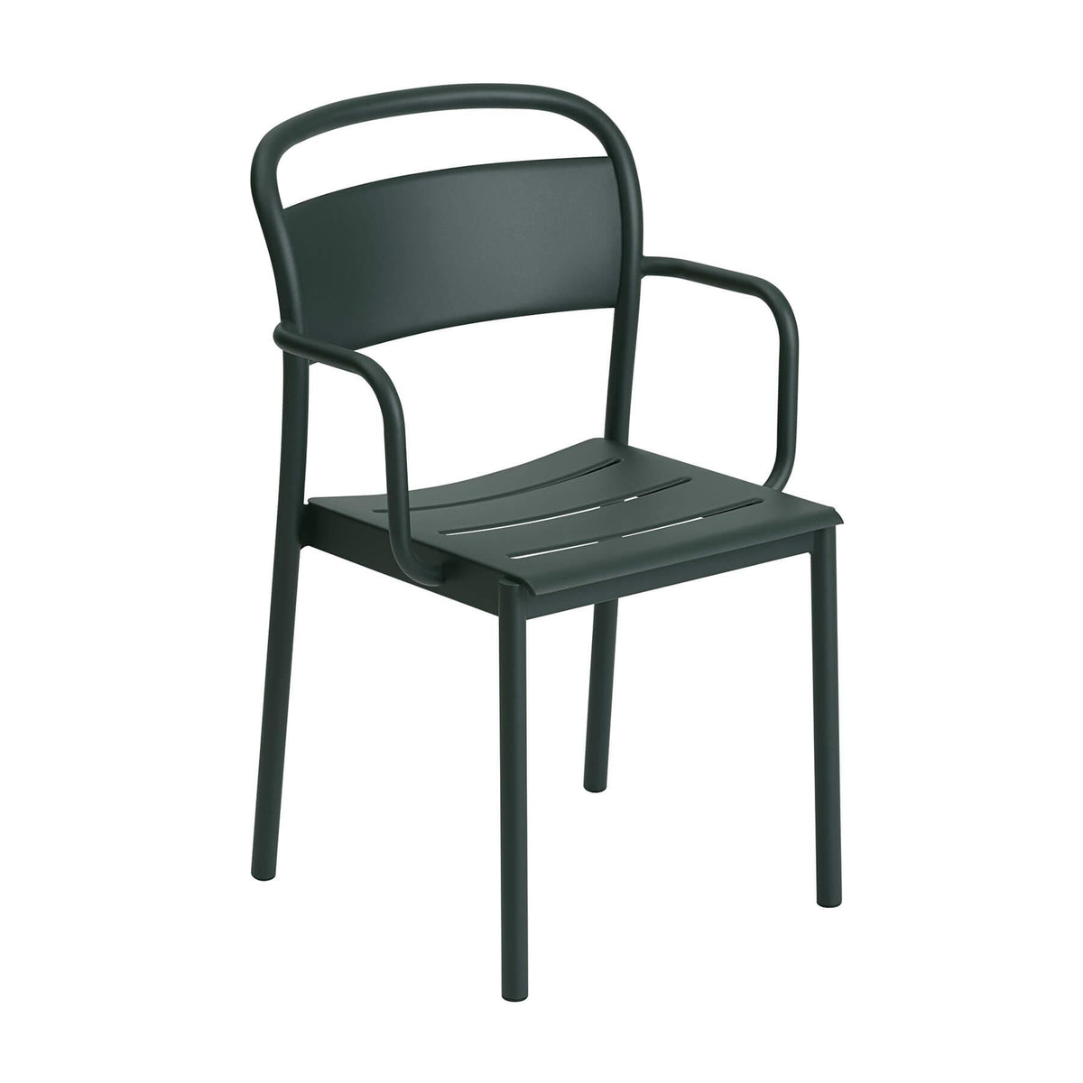 Muuto Linear Steel Side Garden Armchair