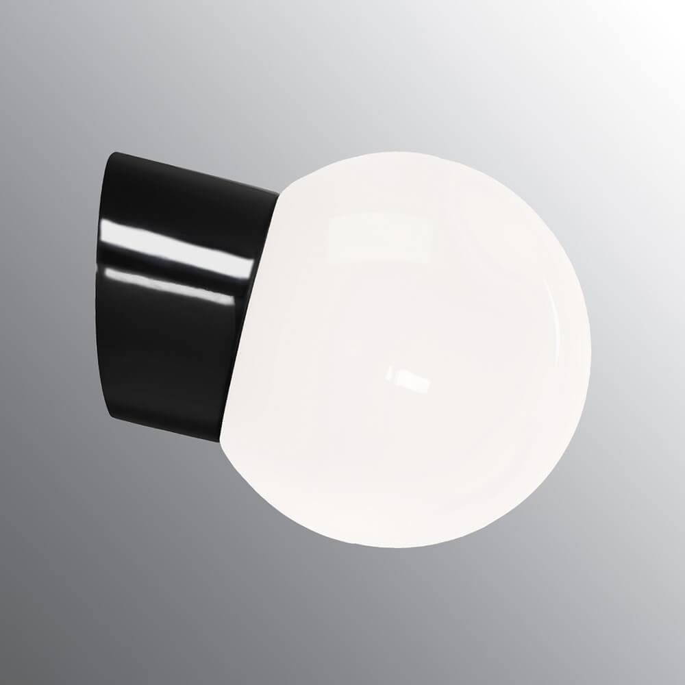 Old School Electric Classic globe ceramic wall light