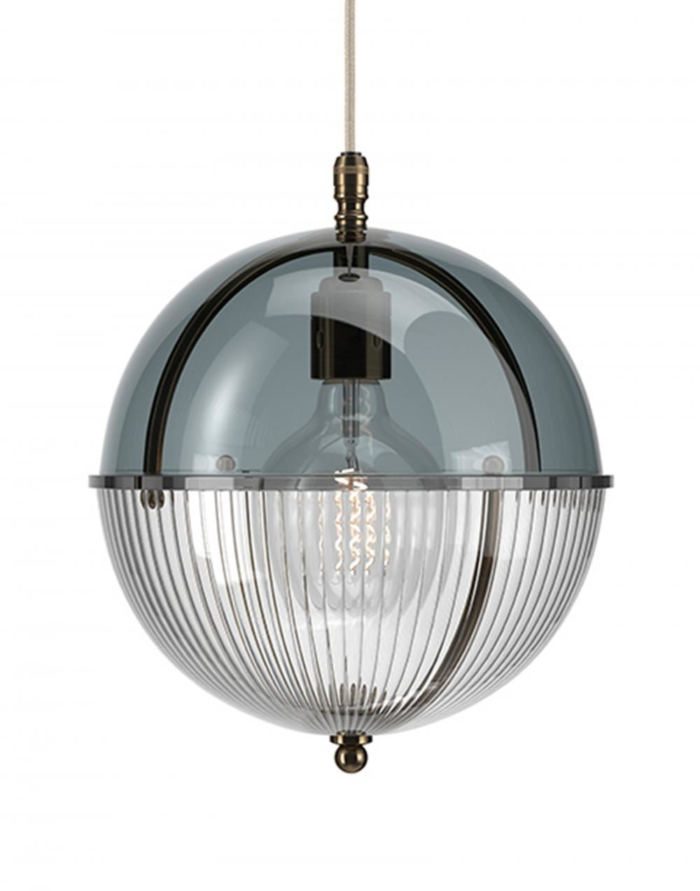 Fritz Fryer Grafton Globe Pendant Light