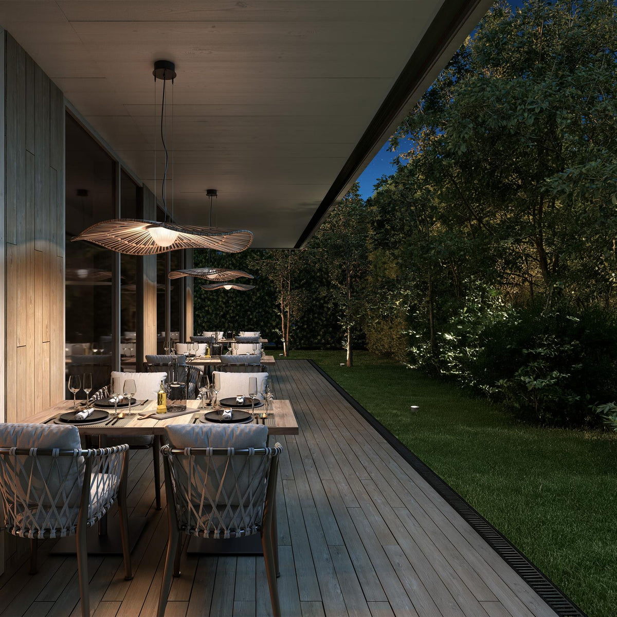 Bover Mediterrania S/105 Outdoor Pendant Light