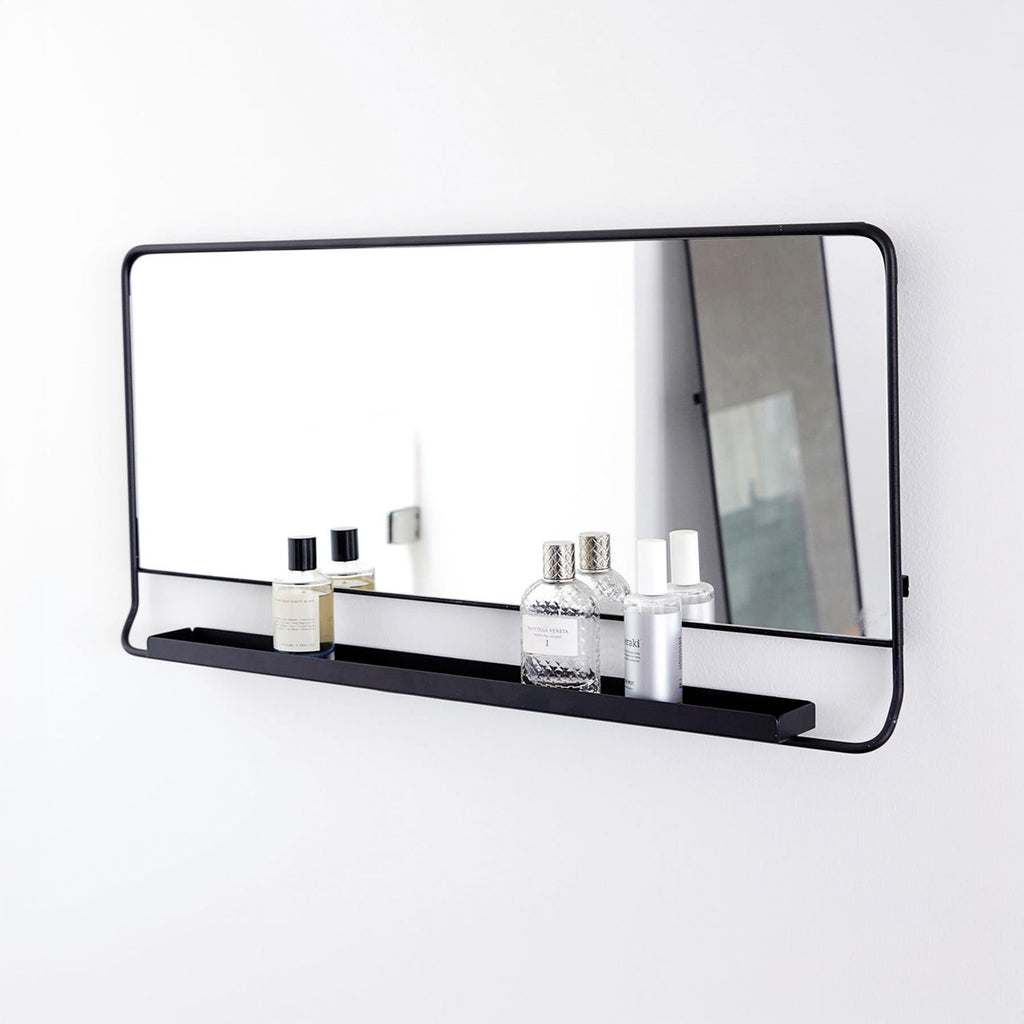 HD Chic Mirror with shelf - horizontal